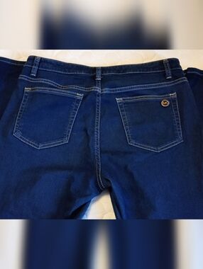 Michael Kors Women's Skinny Jeans in Deep Blue Denim